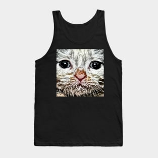 Cat Face #11b Tank Top